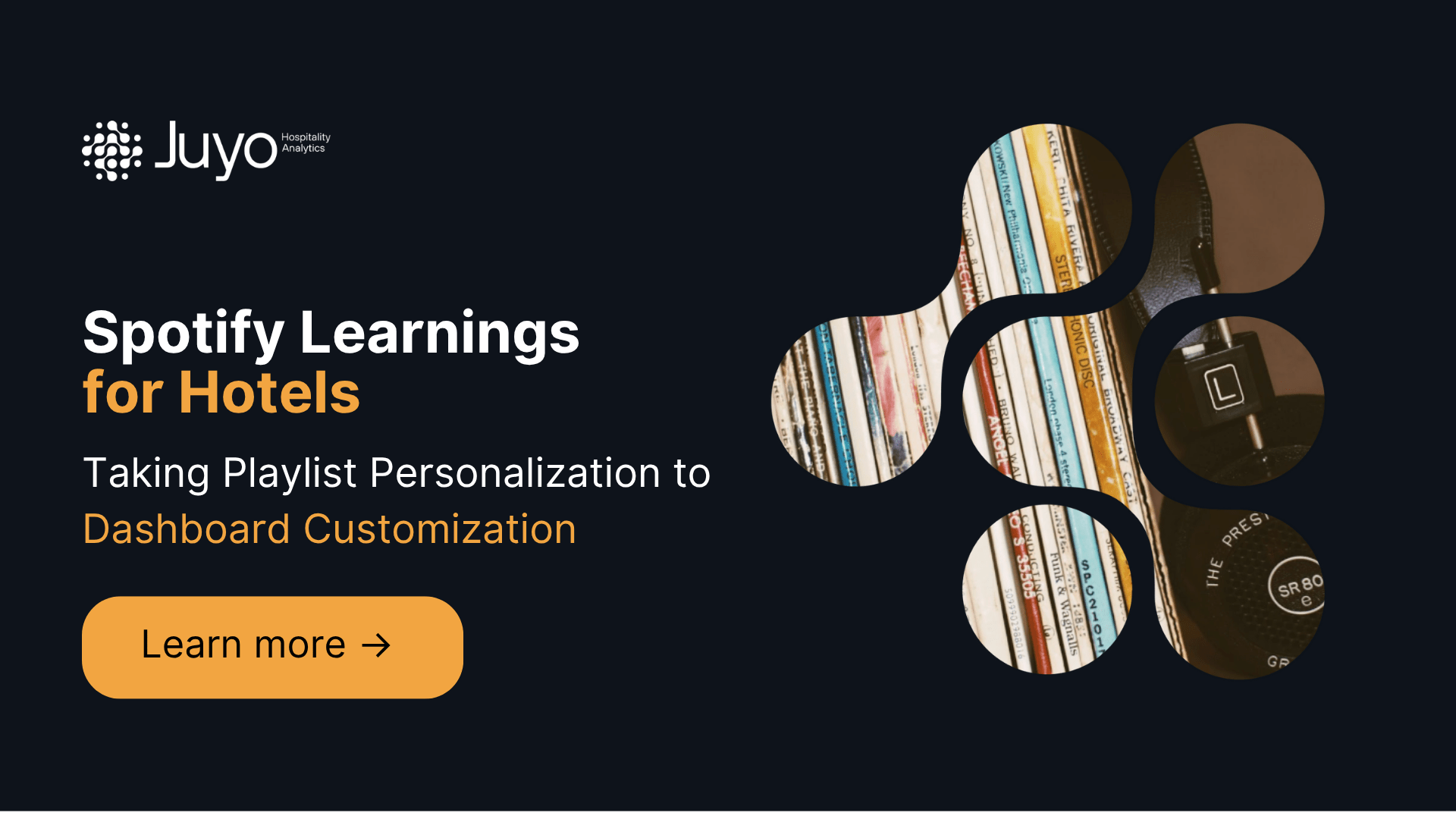 Spotify Learnings for Hotels - Personalization and Dashboard Customization